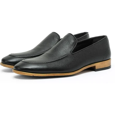 Ducavelli Flavia Hakiki Deri Erkek Klasik Ayakkabı, Loafer Klasik