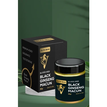 Gücünü Arttırmak Isteyen Erkekler Için Black Ginseng 240