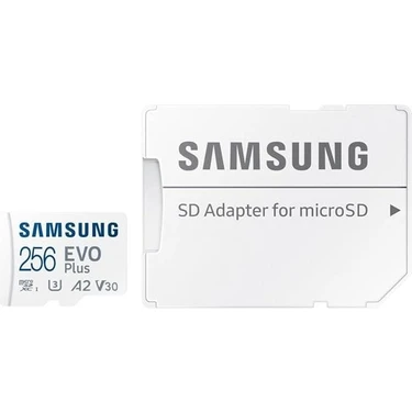 Samsung 256GB Evoplus MB-MC256SA/TR Mıcor-Sd Hafıza