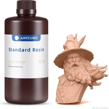 Anycubic Standart Uv Reçine 1kg Açık