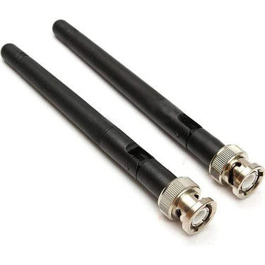 KingKuee EW100 EW300 EW500 G3 G3 Serisi Alıcı Kablosuz Mikrofon Için Bnc Konnektörlü 2 Uhf Anten