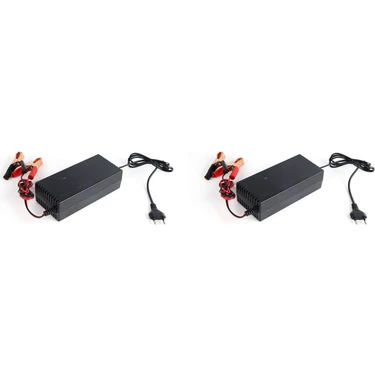 KingKuee 2x 14.6V 10A Lifepo4 Demir Fosfat Pil Şarj Cihazı Için 12.8V 4s Scooter Araba Güneş
