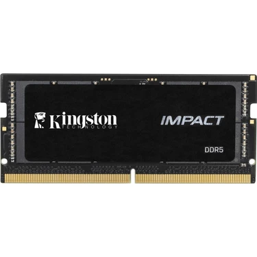 Kingston 32GB 4800MT/s DDR5 CL38 SODIMM Impact PnP Turkey Fiyatı