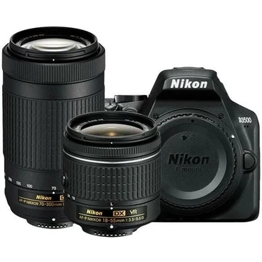 Nikon D3500 18-55MM + 70-300MM Double Kit Fotoğraf