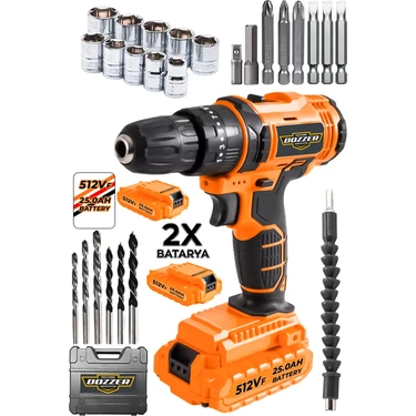 Dozzer Milwake Serii 512 Vf 25 Ah Bakır Sargı 27 Parça Setli Fiyatı