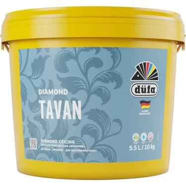 Düfa Diamond Mat Tavan Boyası Beyaz 10