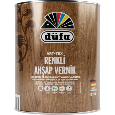 Düfa ART-TEX Renkli Ahşap Verniği 8955 Fındık 0.75