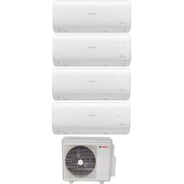 Bosch A+ 42000 BTU 1 Dış + 4 Iç Ünite 9000 + 12000 + 12000 + 12000 BTU Multi Inverter