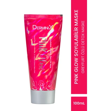 The POREnist in Glow ラディアントマスク Derminix Pink Glow Detox Etkili Greyfurt Özlü Soyulabilir Fiyatı