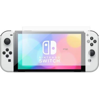 Engo Nintendo Switch OLED 7 Inç Mat Ekran Koruyucu Oyun Konsolu