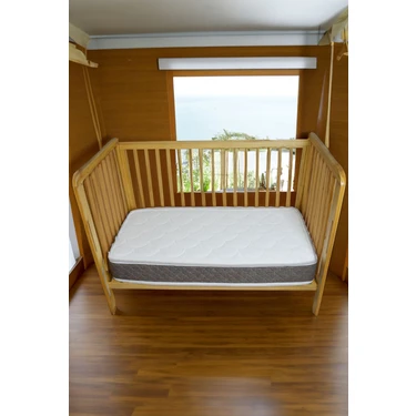 Buddy 15 cm Bebek ve Çocuk Yatağı Sünger Park Yatak Anne Yanı ve Bebek Yatakları Ultra Lüx Full