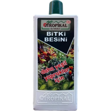 Tropikal Daha Yeşil Yapraklar Için Bitki Besini – 1000ML Daha