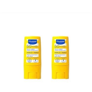 Mustela Yüksek Koruma Faktörlü Spf 50 Stick Güneş Kremi 9 ml 2