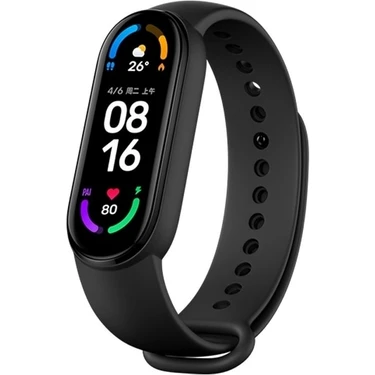 Tekno Trust Mi Smart Band 6 Akıllı Bileklik Siyah (Xiaomi Tr Garantili) Siyah Resmi Distribütör