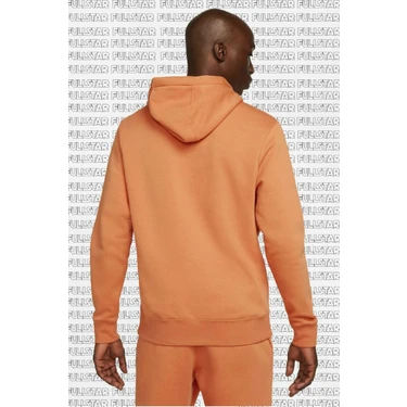 Nike Sportswear Hoodie Fleece Orange ardonlu Kapu onlu Fiyat