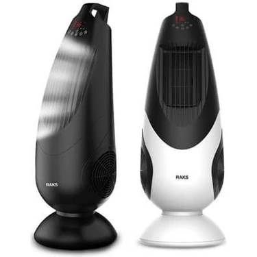 Raks Teos Plus 90 W Güçlü Kule Tipi Vantilatör Uzaktan Kumanda ile Yüksek Performans
