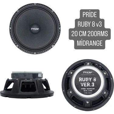 Apocalypse Pride Audio Ruby 8 V3 20 cm 200RMS Rusya Fiyatı