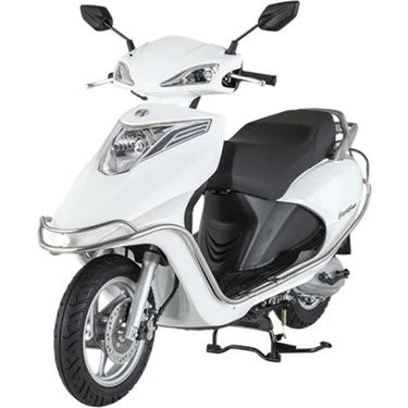 Mondial Fury 110I Beyaz Motosiklet Modeli Motor Hacmi ve Özellikleriyle Güçlü