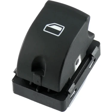 AUDİ A6 SAĞ(YOLCU) TEKLİ CAM AÇMA DÜĞMESİ 2005-2006-2007-2008