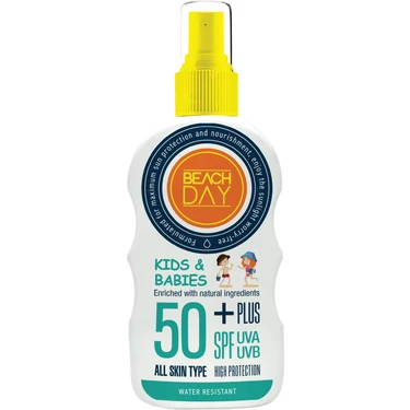 Beach Day Supreme Complex Broad Spectrum Milk Spf 50 Kids&babies Spray 150