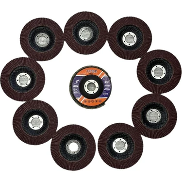 Titex 115 mm Flap Zımpara 100 Kum (10 Adet) Fiyatı