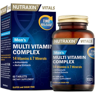 Nutraxin Men's Multi Vitamin Complex 60