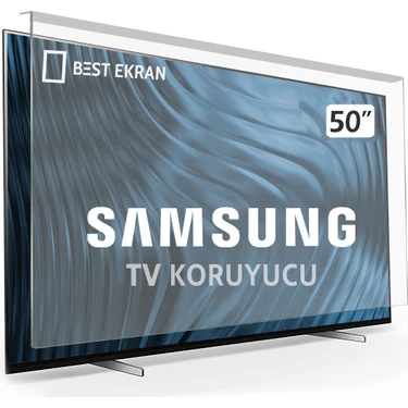 Best Ekran  Samsung 50DU8500 Tv Ekran Koruyucu - Samsung 50" Inç  Crystal UE50DU8500UXTK Ekran