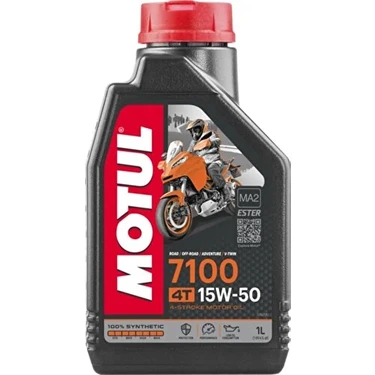 Motul 7100 15W50 4T 1 Litre Motosiklet Yağı (Üretim Yılı: