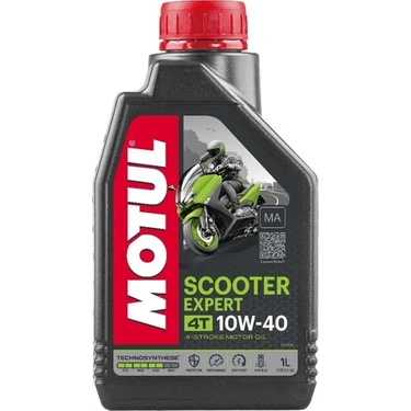 Motul Scooter Expert MA 10W40 4T 1 Litre Motor Yağı (Üretim Yılı: