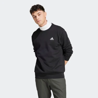 adidas Small Logo French Terry Erkek Sweatshirt