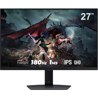 Samsung Odyssey G5 G50D 27" 180Hz 1ms Freesync 2560x1440 Qhd Pivot IPS Gaming Monitör