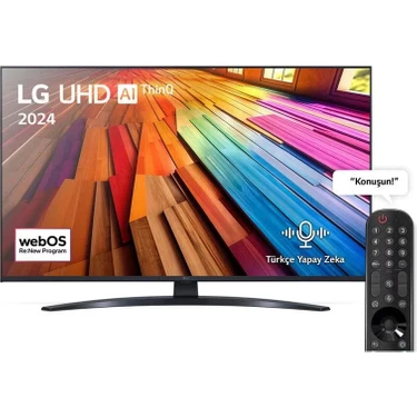 LG 86UT8100 86" 217 Ekran Uydu Alıcılı 4K Ultra HD webOS Smart LED