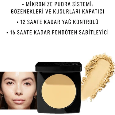 Bobbi Brown Sheer Finish Pressed Powder Kompakt Pudra - Pale Yellow