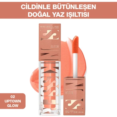 Maybelline New York Sunkisser Likit Allık- 02 Uptown