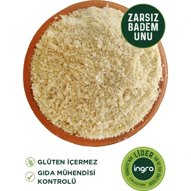 Ingro Glutensiz Badem Unu (Zarsız) 1000