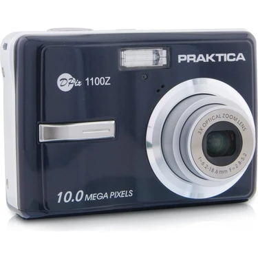 Praktica Dpix 1100Z Dijital Kamera (10 Megapiksel, 3 Kat Opt. Zoom, 6,4 cm (2,5 Inç) Ekran)