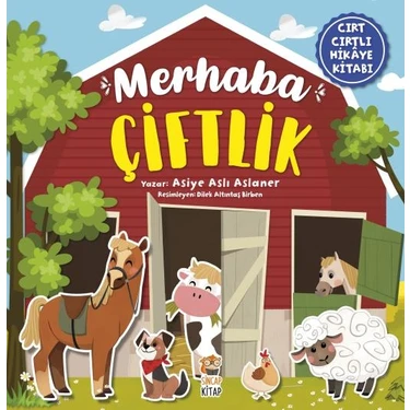 Sincap Kitap Merhaba Çiftlik Cırt Cırtlı Hikaye Kitabı Asiye Aslı Aslaner 3 - 5