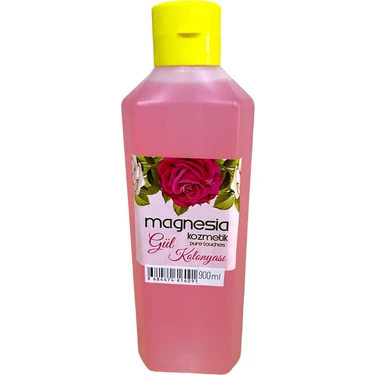 Magnesia Doğal Esans Gül Kolonyası 1LT.(900ML) Ekonomik Çanta