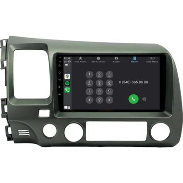 Carvocal Honda Civic Fd6 (2007-2012) Android 14 Multimedya Fiyatı