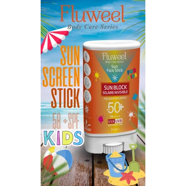 Fluweel Sun Kids Güneş Koruyucu Stick 50+ Spf 15