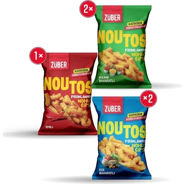 Züber Noutos Nohut Cipsi Tanışma Paketi 55g X 5