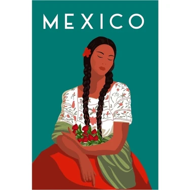 Jeronkarji Meksika Seyahat Afişi Tablo Ahşap Poster Fiyatı