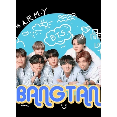 Jeronkarji Bangtan Army Bts Tablo Ahşap Poster Dekoratif Fiyatı