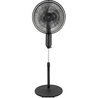 Fakir Duoflow Çift Başlıklı Ayaklı Vantilatör 50 W Geniş Salınım Açısı ile Enerji