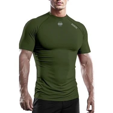Ghassy Co. Erkek Premium Nefes Alabilen Hızlı Kuruma Koşu Fitness Reflektör Armalı Spor