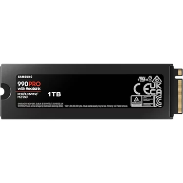 Samsung 1tb Samsung 990 Pro Soğutuculu M.2 Nvme Fiyatı