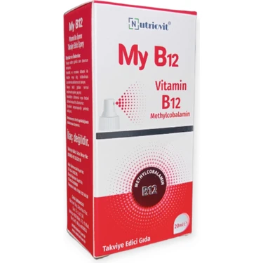 Nutriovit My B12 Metilkobalamin İçeren Sprey 20