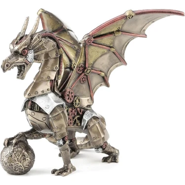 Veronese Steampunk Dragon Ejderha Figürü