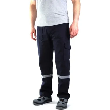 Melzo Home Melzohome 16-12 Gabardin Komando Cepli Iş Pantolonu Reflektörlü -