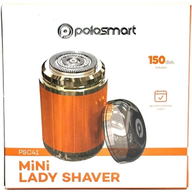 Nidage Şarjlı Mini Lady Shaver Turuncu Tıraş Makinesi